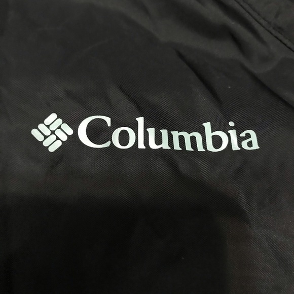 Sale!! Columbia Windbreaker Black Jacket - Picture 2 of 7